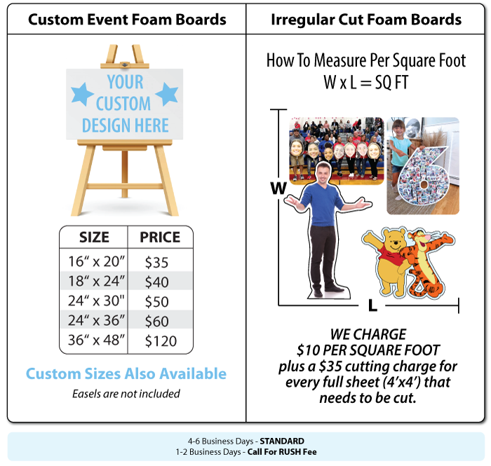 event foam board